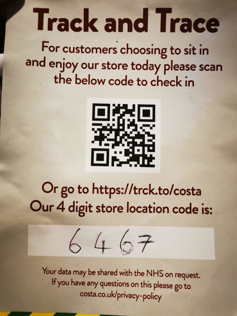 contactless loyalty track trace