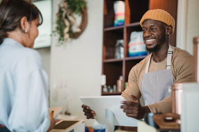 Role-playing scenarios is a great way for staff to learn about your loyalty program