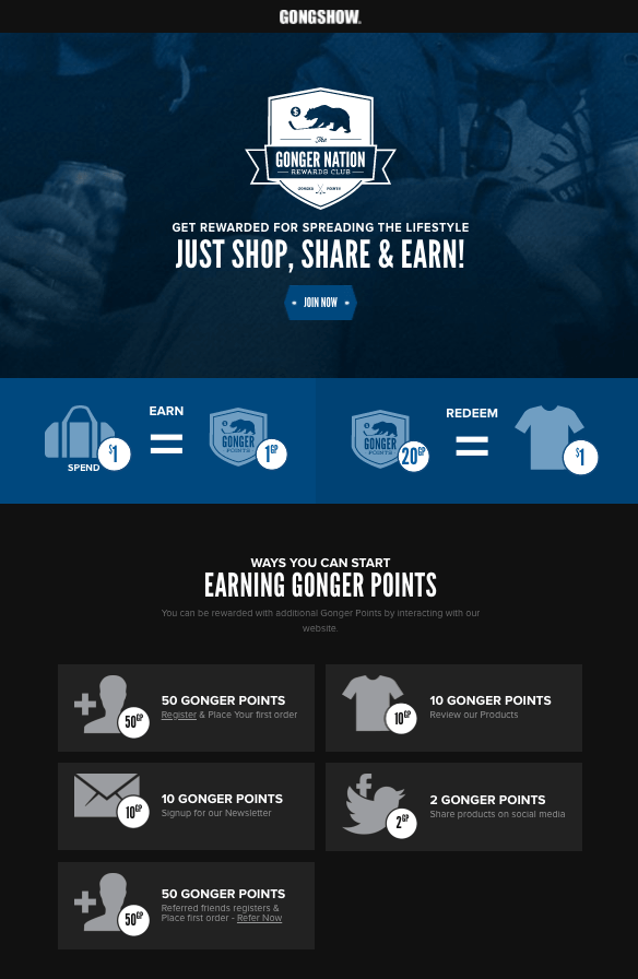 how can i promote my loyalty program with an instructional webpage
