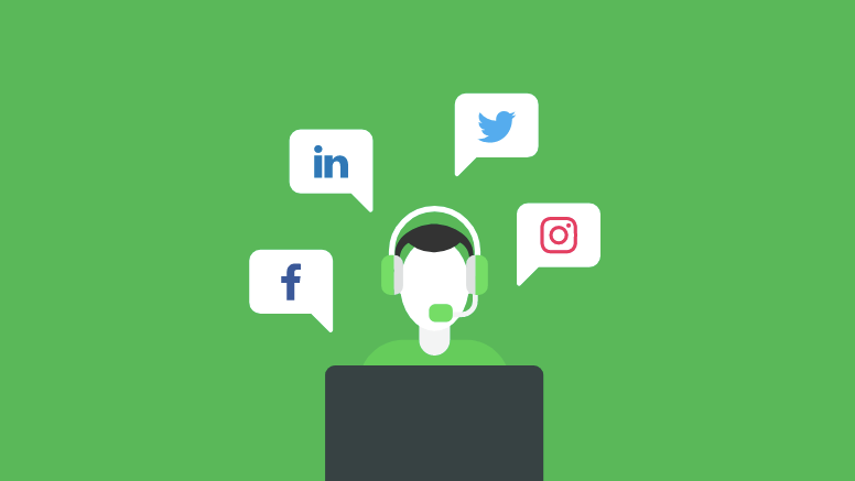 social media customer support