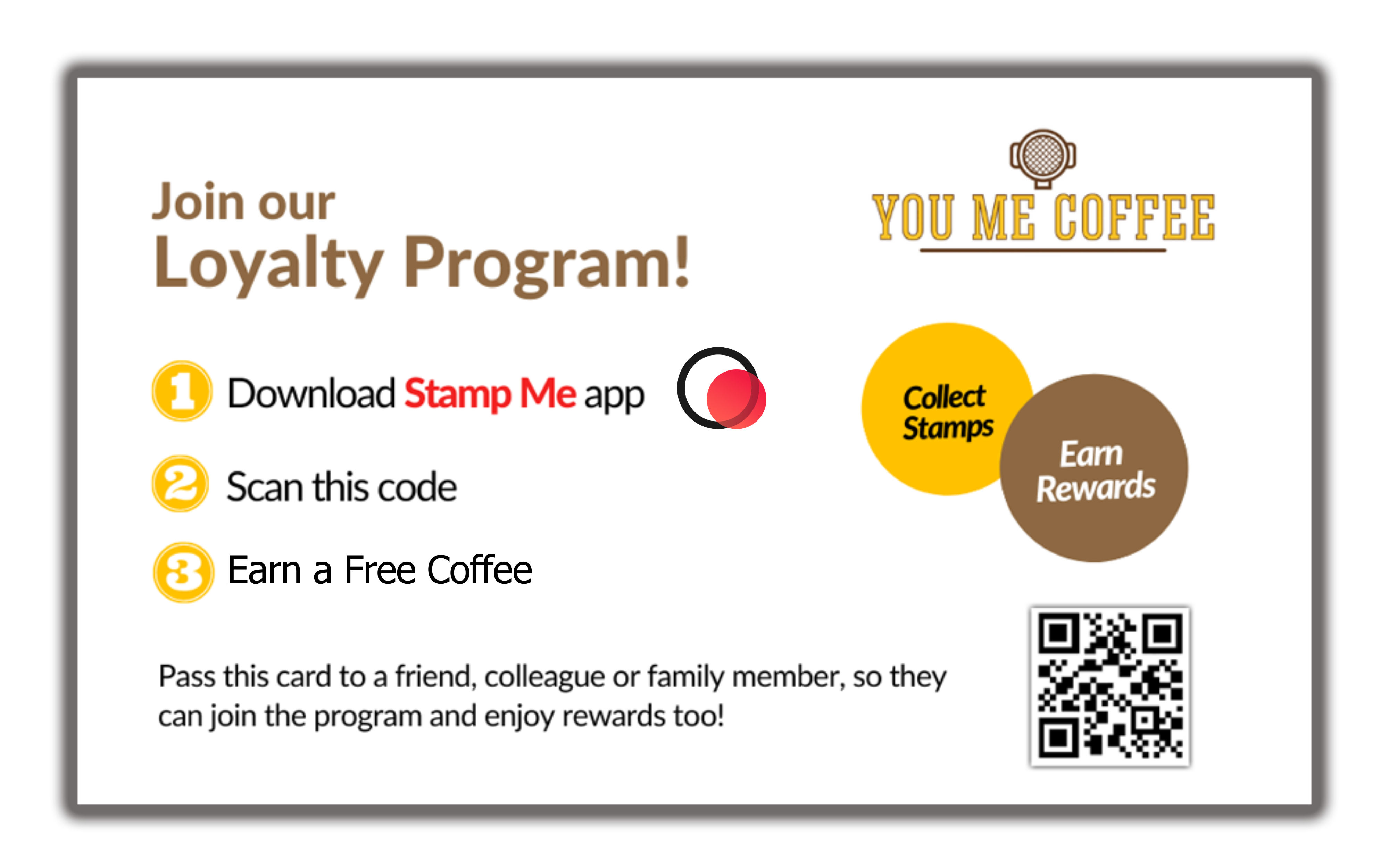 Stamp Me example join card